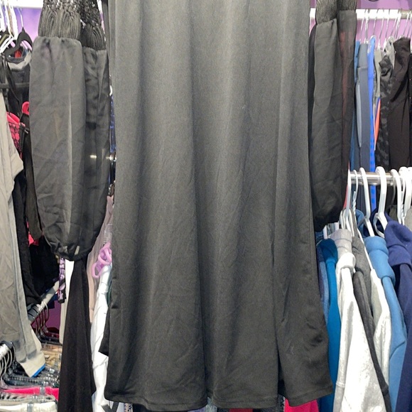 Maurice’s Long dress lace beads sequins mesh light weight designer size XS - Picture 4 of 9